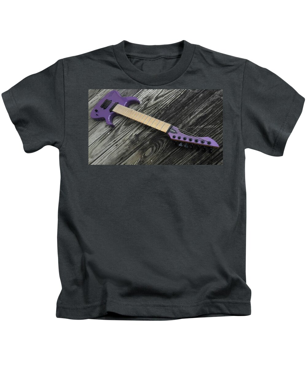 Guitar Kids T-Shirt featuring the photograph Guitar #34 by Jackie Russo