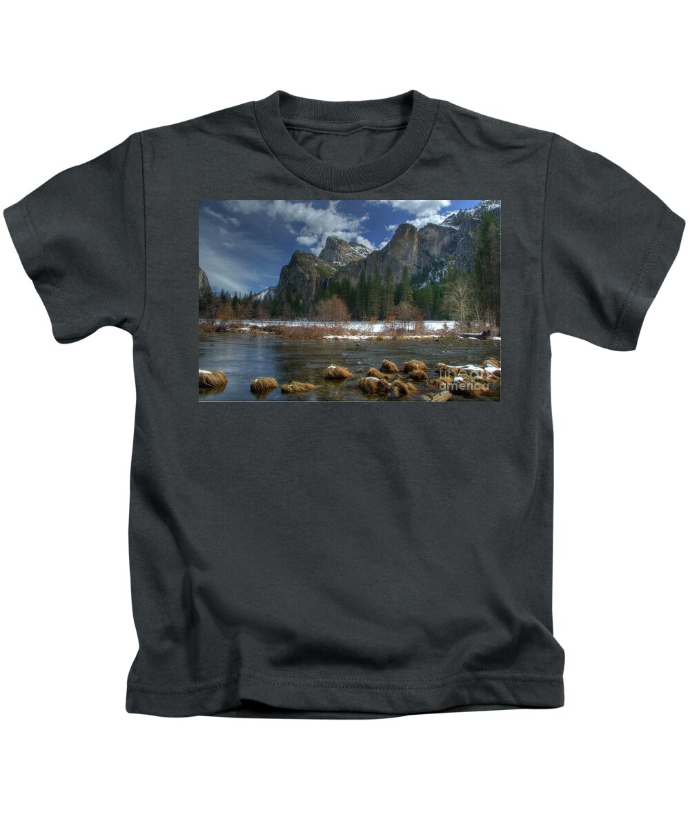 Yosemite Kids T-Shirt featuring the photograph Yosemite #34 by Marc Bittan