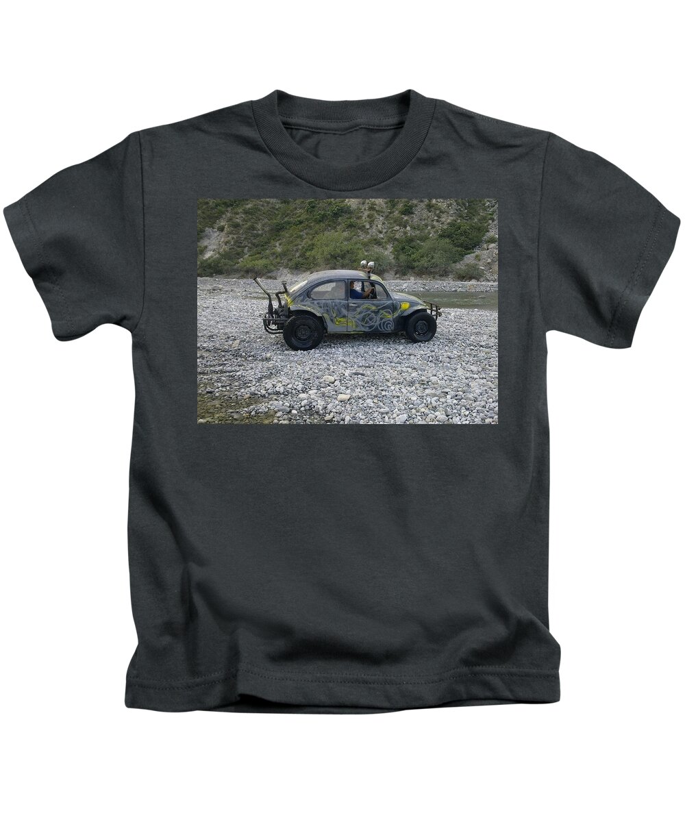 Volkswagen Kids T-Shirt featuring the photograph Volkswagen #4 by Mariel Mcmeeking