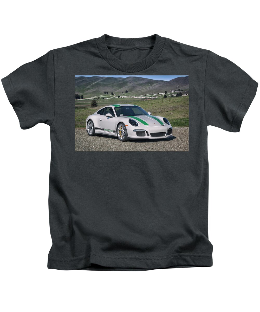 Cars Kids T-Shirt featuring the photograph #Porsche #911R #Print #10 by ItzKirb Photography
