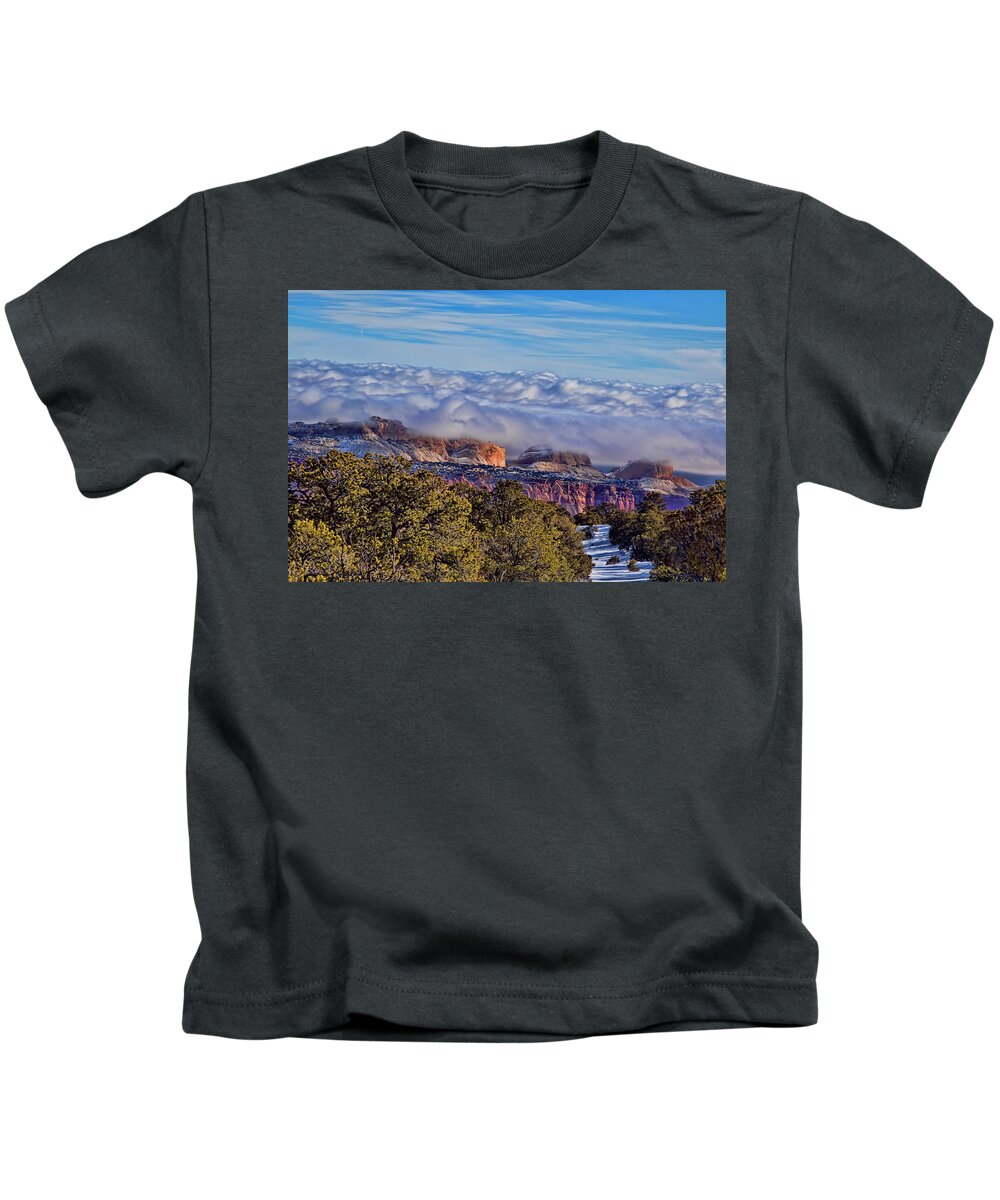 Capitol Reef National Park Kids T-Shirt featuring the photograph Capitol Reef National Park #709 by Mark Smith
