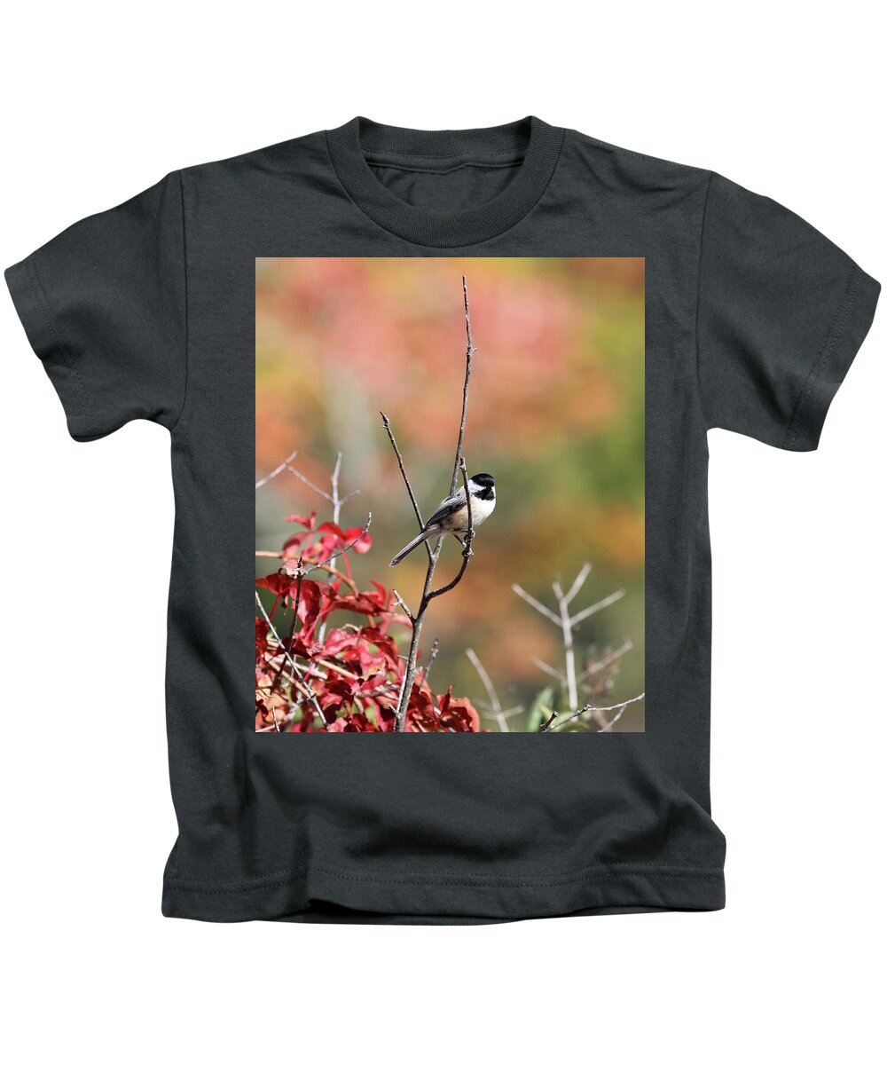 Little Bird Kids T-Shirt featuring the photograph Little bird #8 by Lilia S