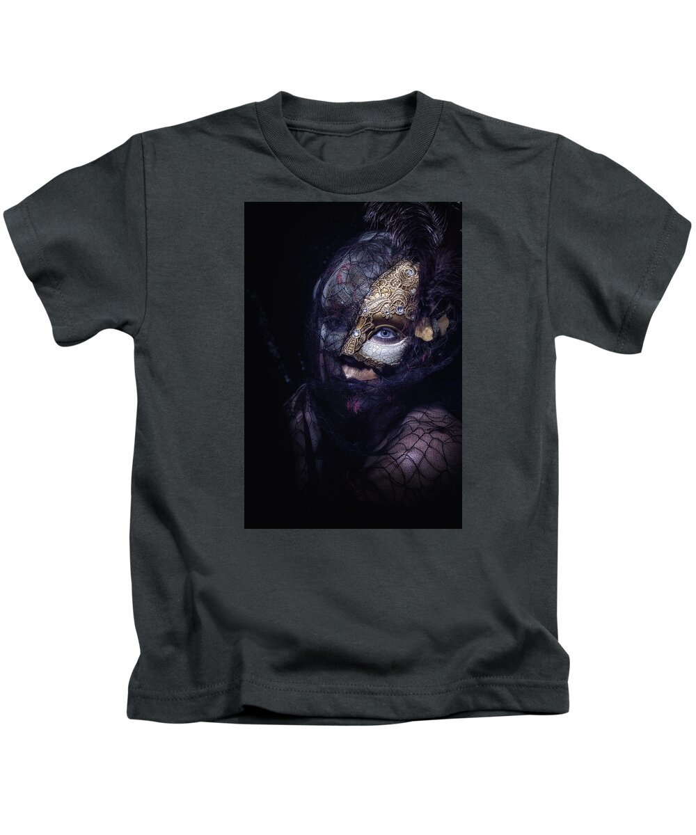 Crystal Yingling Kids T-Shirt featuring the photograph A Little Lace by Ghostwinds Photography