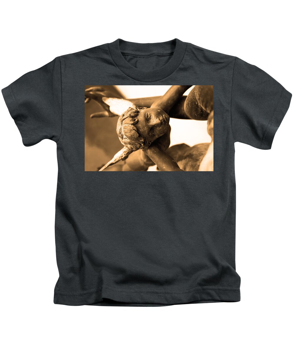 Angel Kids T-Shirt featuring the photograph A mother's Angel by Giorgio Tuscani