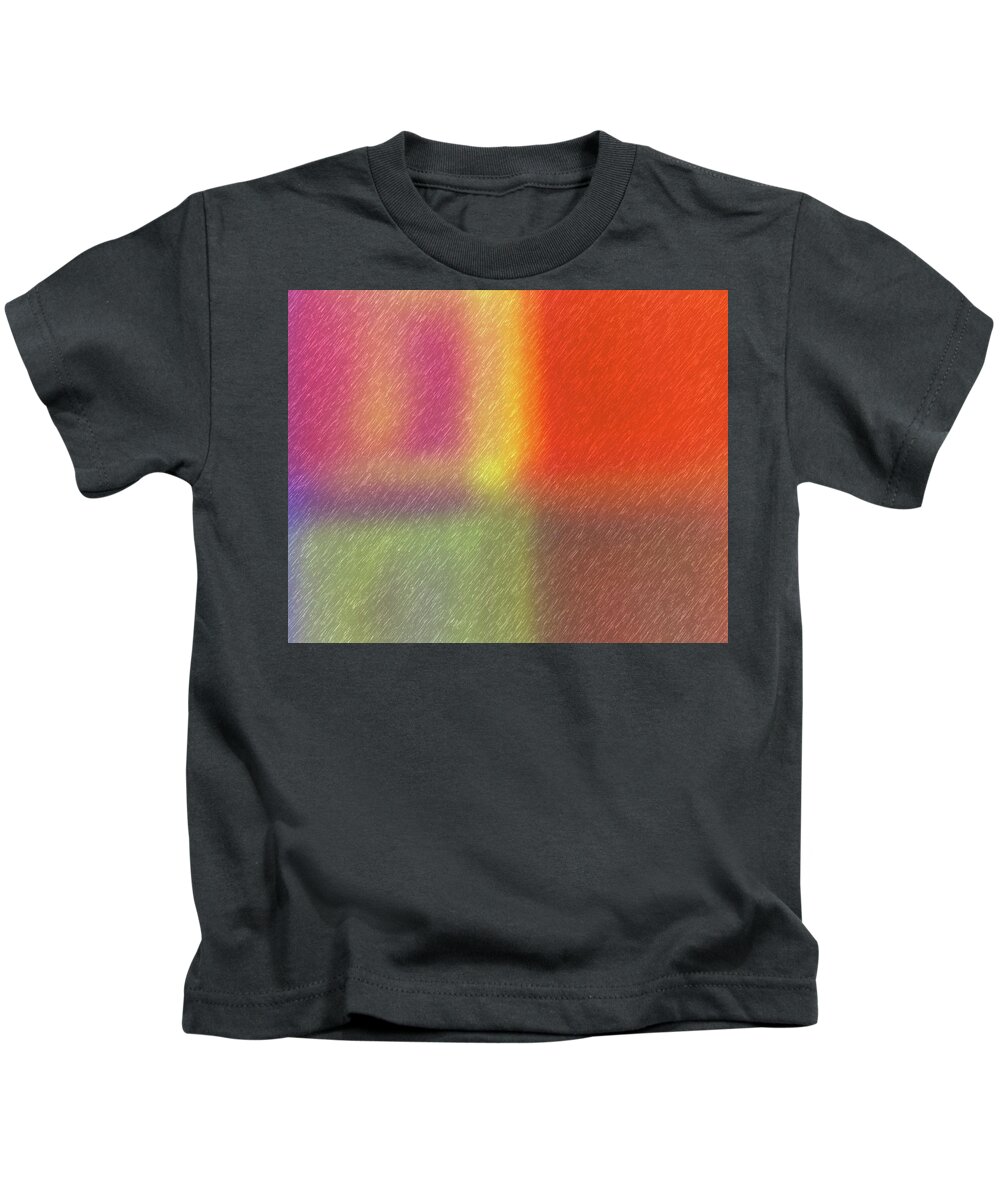 Abstract Kids T-Shirt featuring the digital art Abstract 5791 by Steve DaPonte