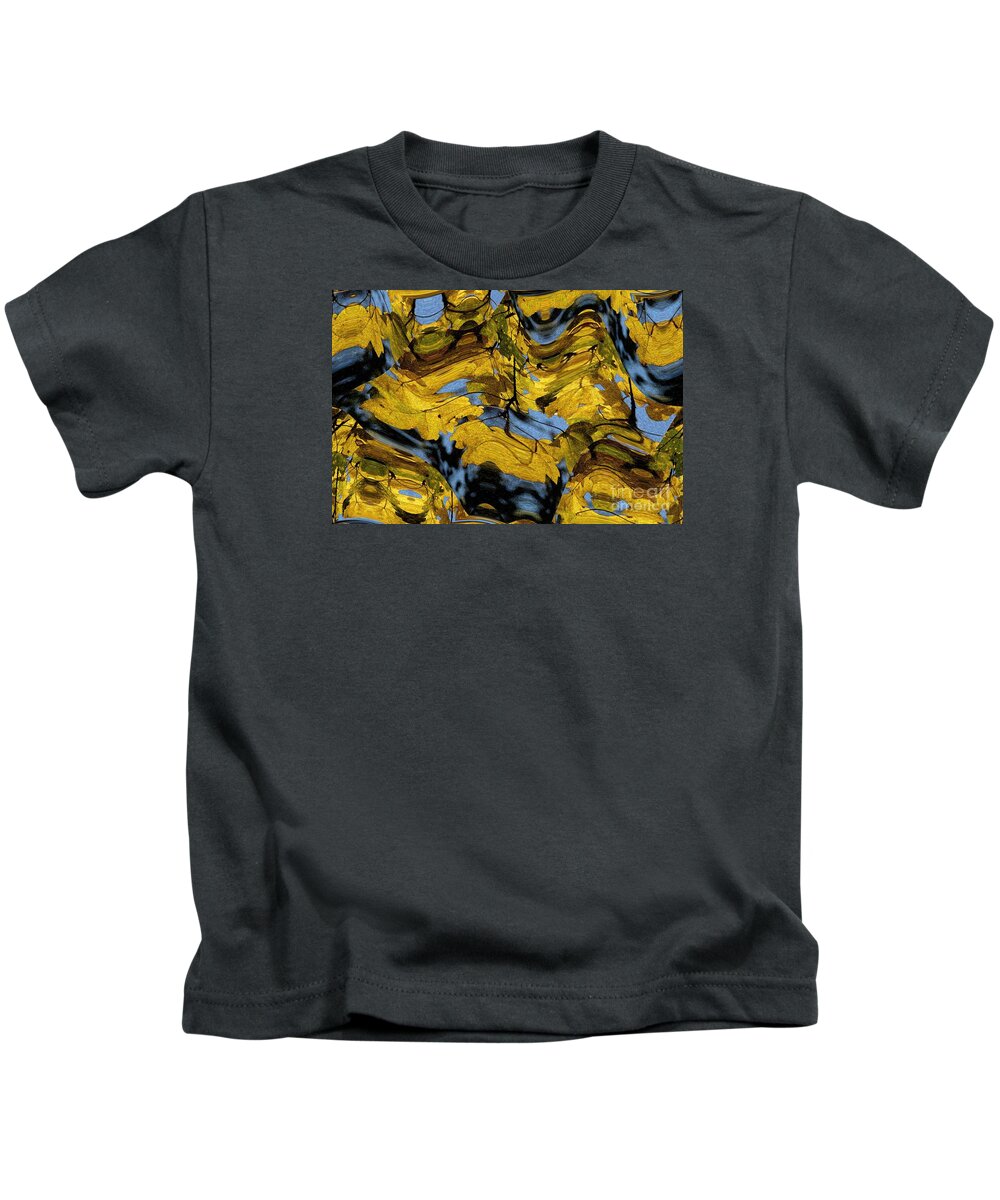 Abstract Kids T-Shirt featuring the photograph Abstract Pattern 4 by Jean Bernard Roussilhe