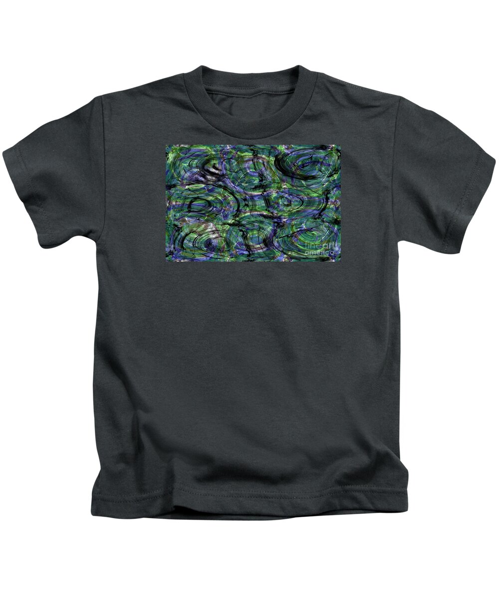 Abstract Kids T-Shirt featuring the photograph Abstract Pattern 5 by Jean Bernard Roussilhe