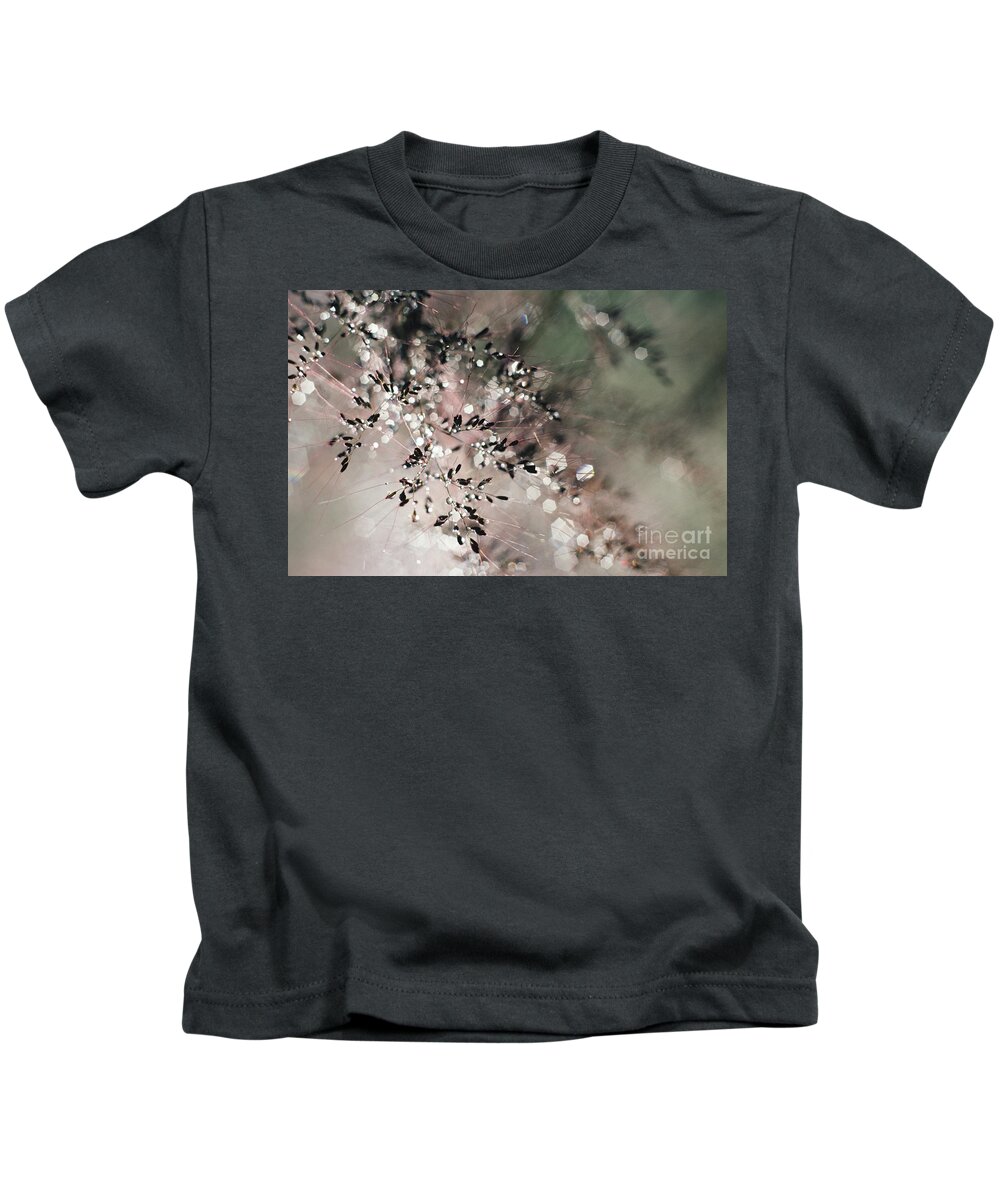 Blur Kids T-Shirt featuring the photograph Abstract Plant by Larry Dale Gordon - Printscapes