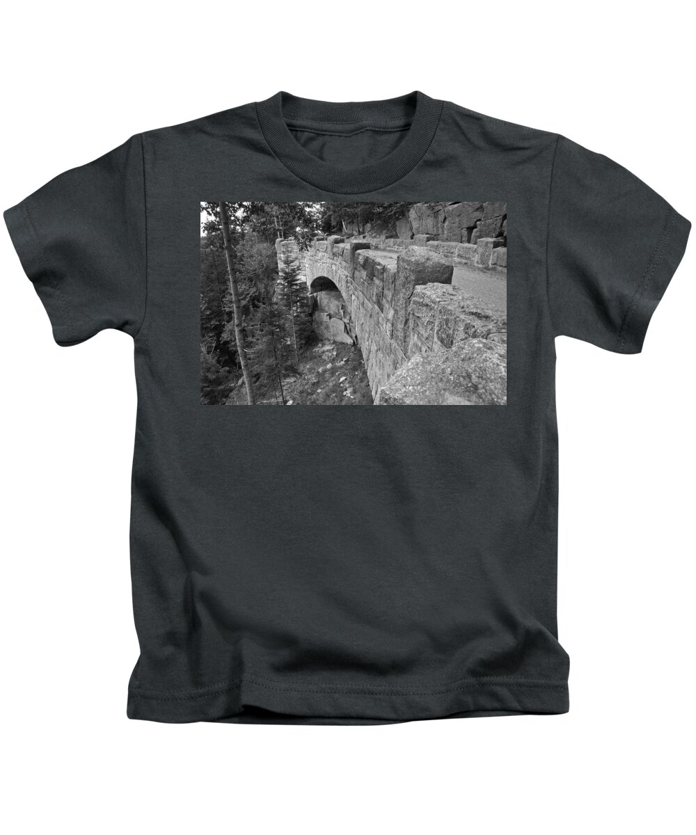 Bridge Kids T-Shirt featuring the photograph Acadian Bridge by David Rucker