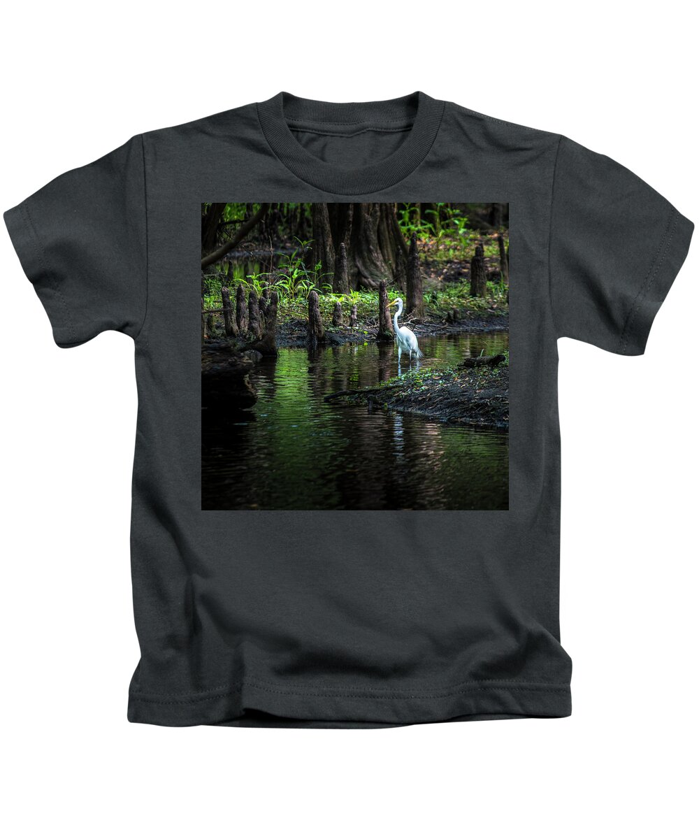 Feeding Kids T-Shirt featuring the photograph Amidst The Knees by Marvin Spates