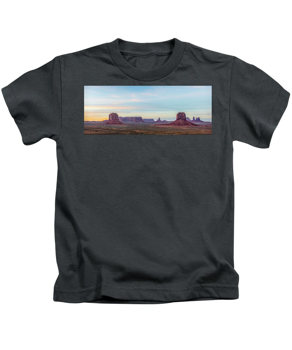 America Kids T-Shirt featuring the photograph Ancient Voices by Jon Glaser