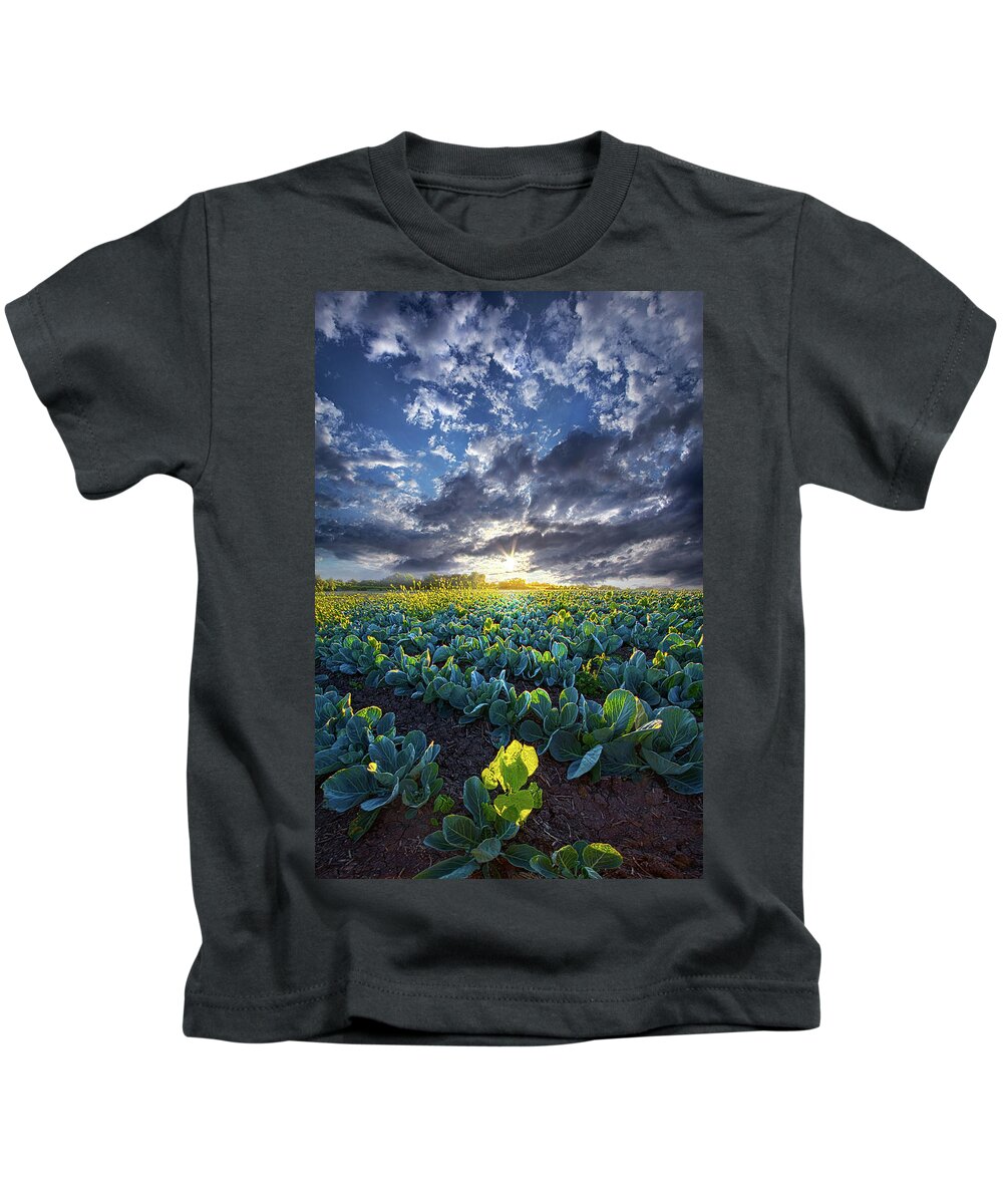 Summer Kids T-Shirt featuring the photograph Ankle High in July by Phil Koch