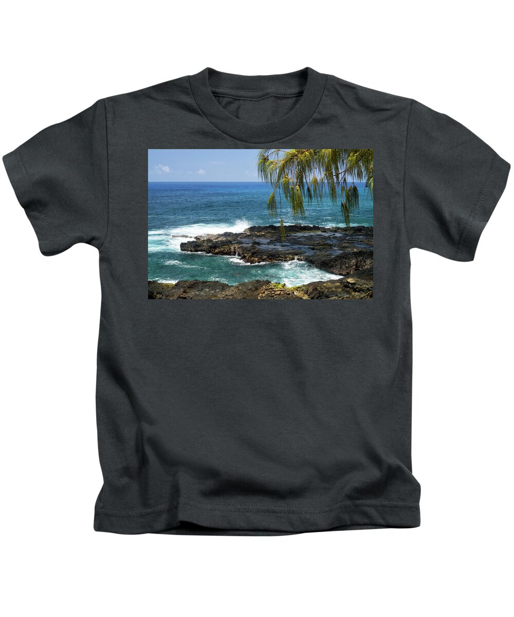 Hawaii Kids T-Shirt featuring the photograph Ashore by Jason Wolters