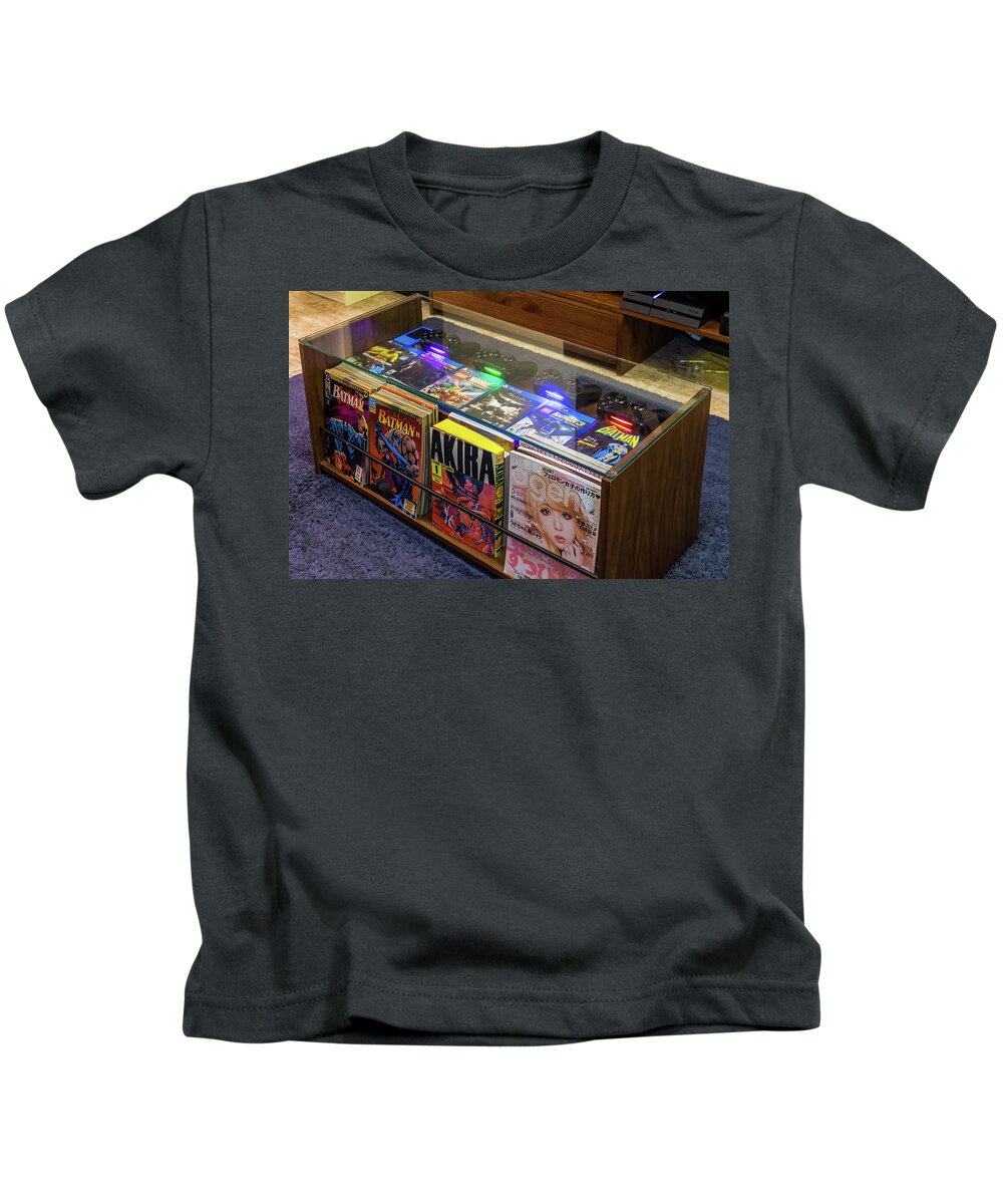 Batman Kids T-Shirt featuring the photograph Batman by Jackie Russo
