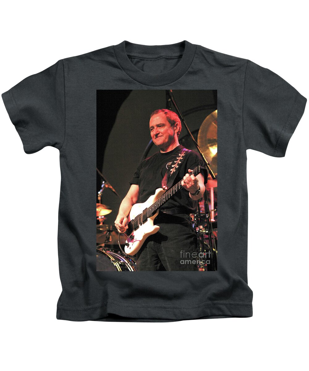 Buck Dharma Kids T-Shirt featuring the photograph Blue Oyster Cult Buck Dharma by Concert Photos