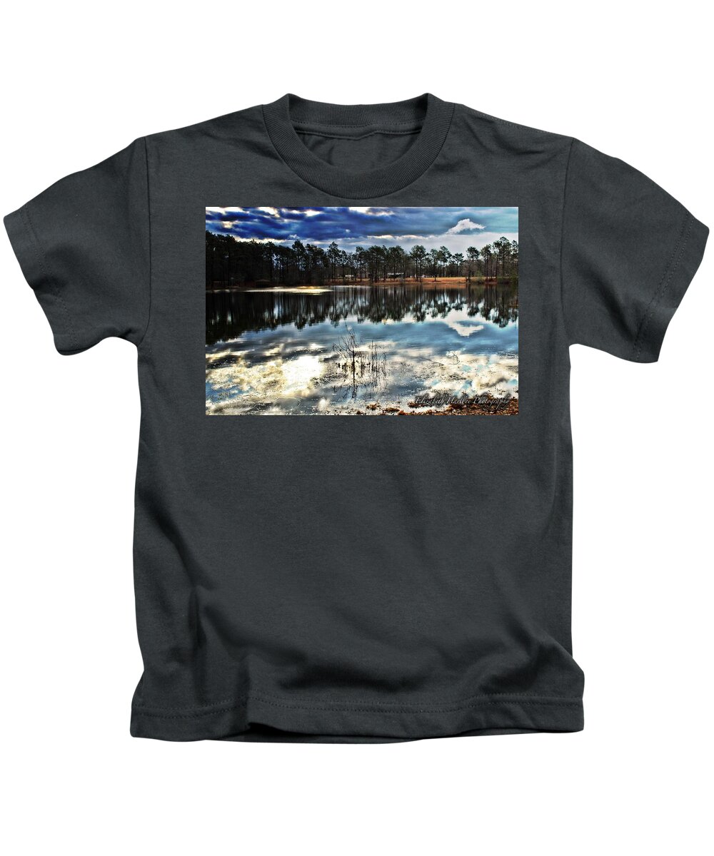 Landscape Kids T-Shirt featuring the photograph Blue Sky by Elizabeth Harllee