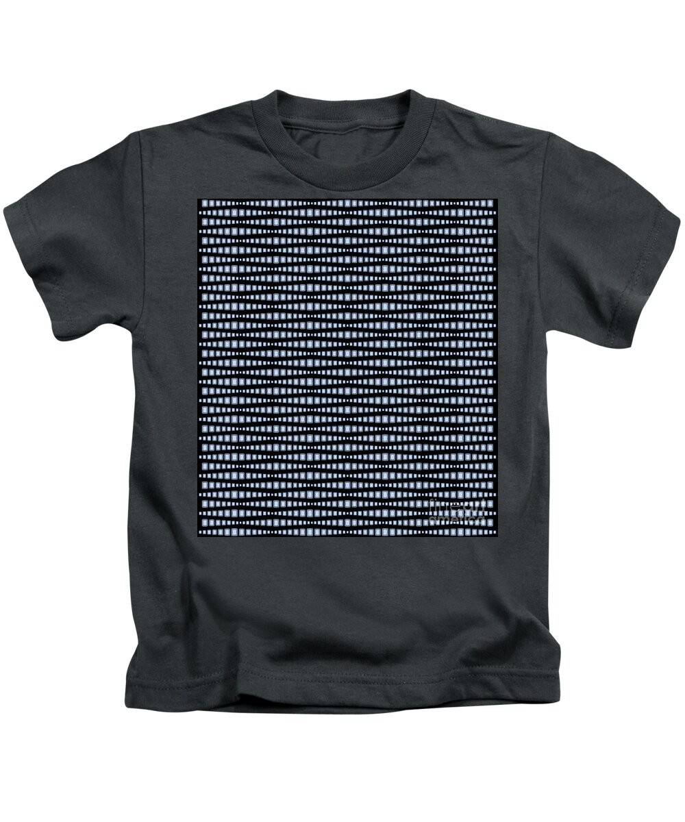 Brilliant Kids T-Shirt featuring the digital art Brilliant Diamond Pattern by Heather Schaefer