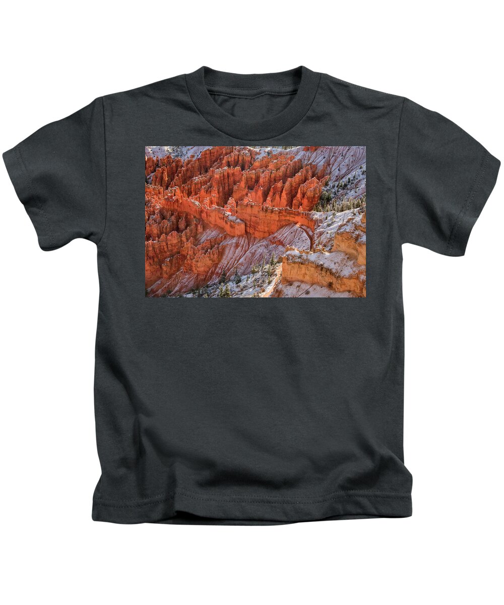 Canyon Kids T-Shirt featuring the photograph Canyon Trail by John Roach