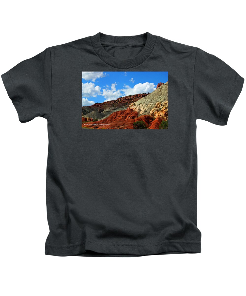 Landscape Kids T-Shirt featuring the photograph Capital Reef National Park by Diane Shirley