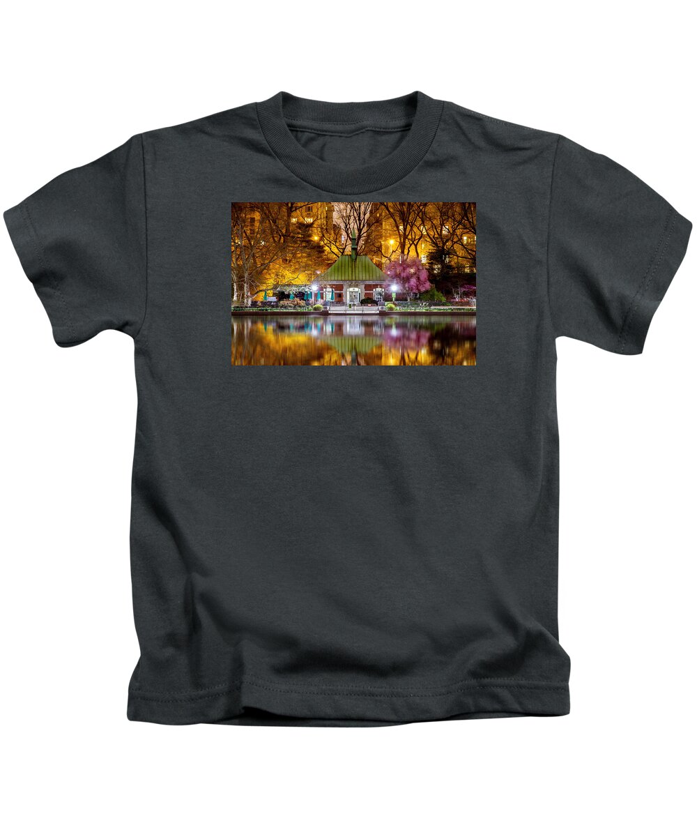 New York City Kids T-Shirt featuring the photograph Central Park Memorial by Az Jackson