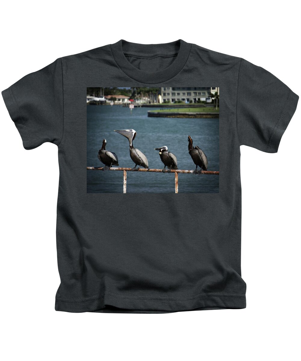 Nature Kids T-Shirt featuring the photograph Chairmen of the Board by Martin Naugher