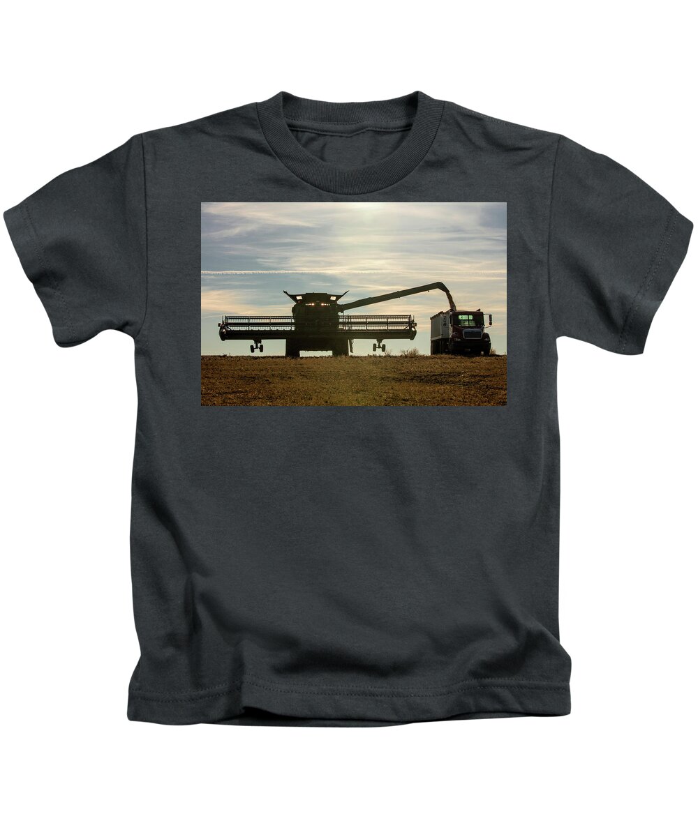 Chickpeas Kids T-Shirt featuring the photograph Chickpea Silhouette by Todd Klassy