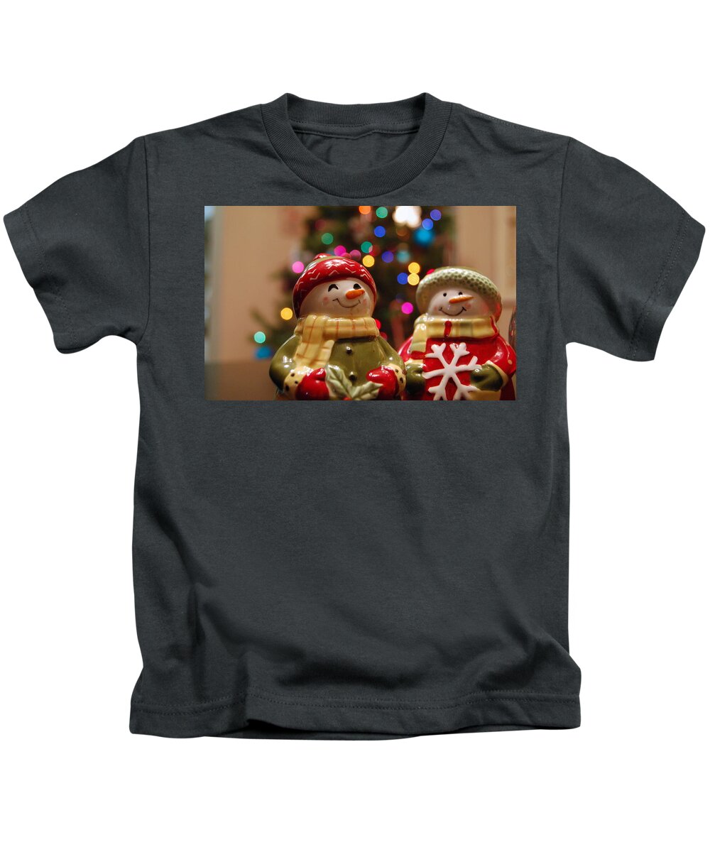 Christmas Kids T-Shirt featuring the digital art Christmas by Super Lovely