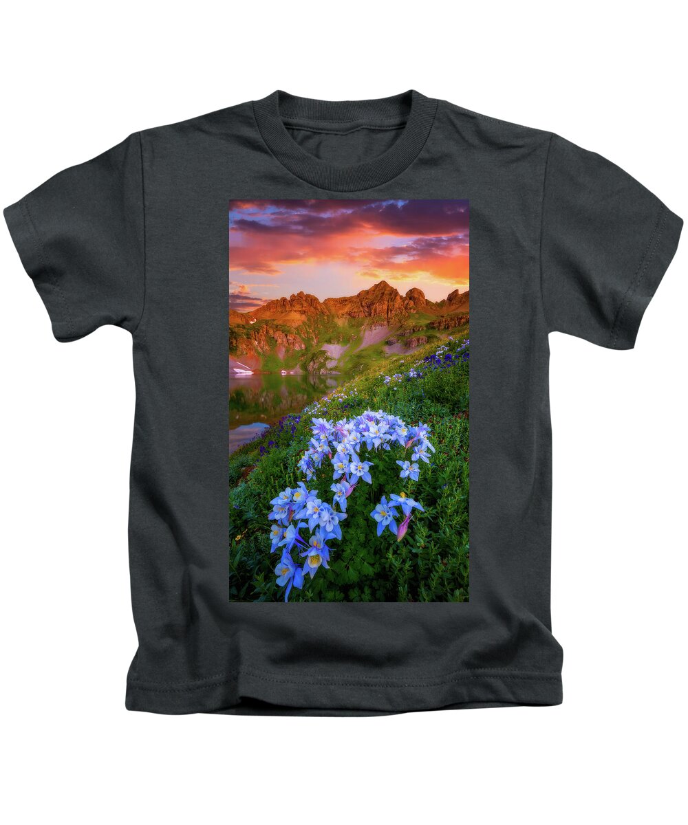 Lake Kids T-Shirt featuring the photograph Clear Lake Summer by Darren White