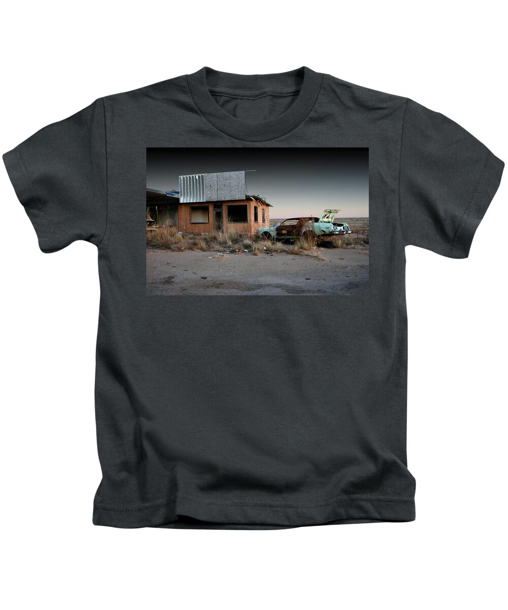 Abandoned Kids T-Shirt featuring the photograph Closed by DArcy Evans