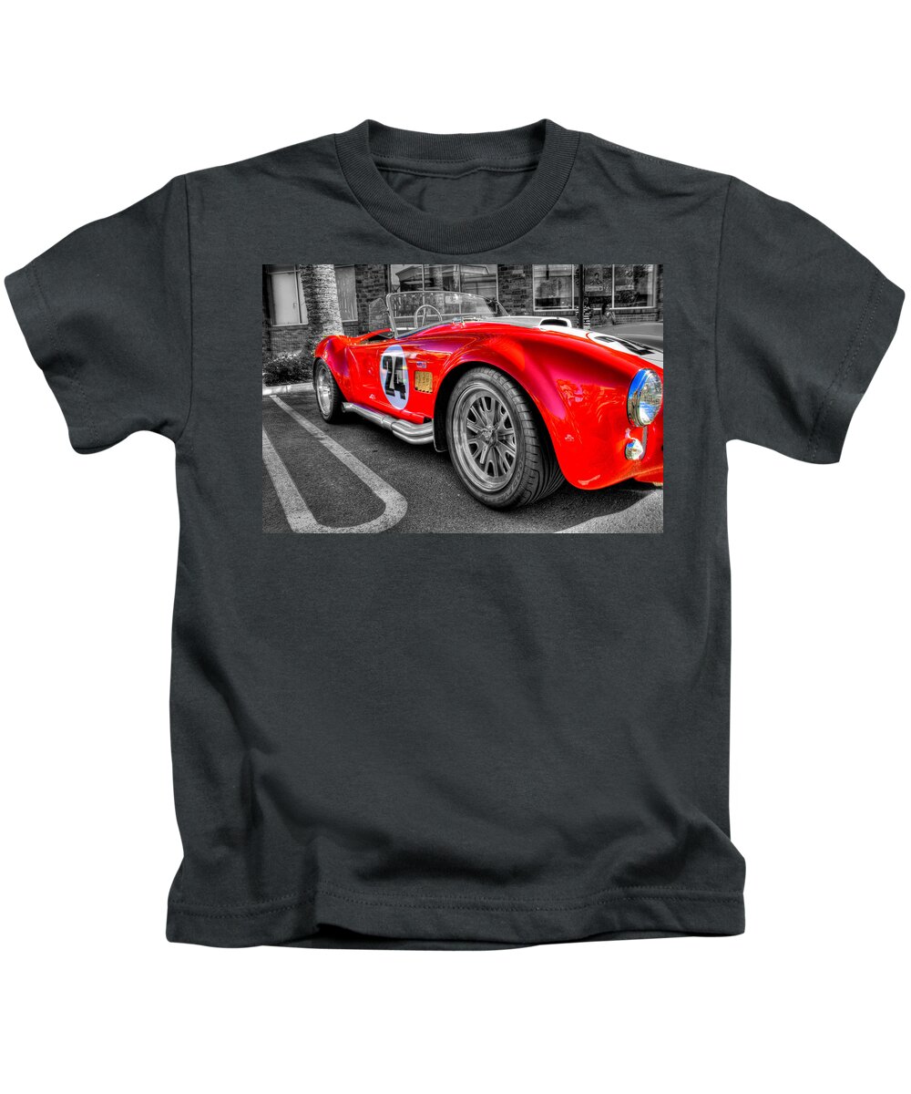 Hdr Kids T-Shirt featuring the photograph Cobra- Focal by Randy Wehner