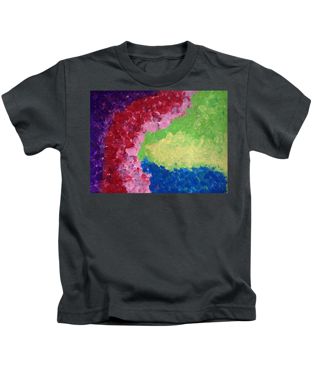 Color Kids T-Shirt featuring the photograph Color Craze by Annie Walczyk