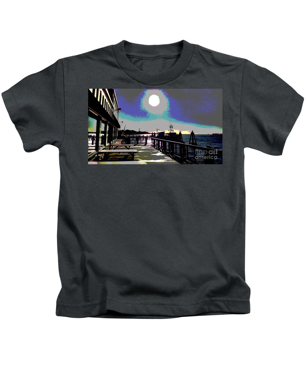 Coast Kids T-Shirt featuring the photograph Colorful coast by Steven Wills