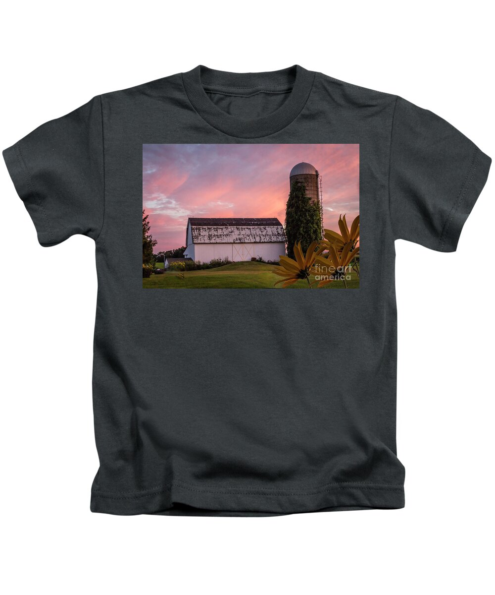 Peaceful Kids T-Shirt featuring the photograph Colorful Country by Joann Long