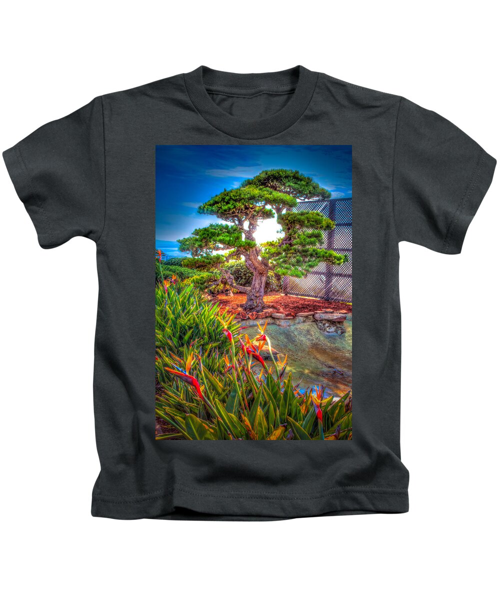 Tree Kids T-Shirt featuring the photograph Consciousness Waves and Then Matters by TC Morgan