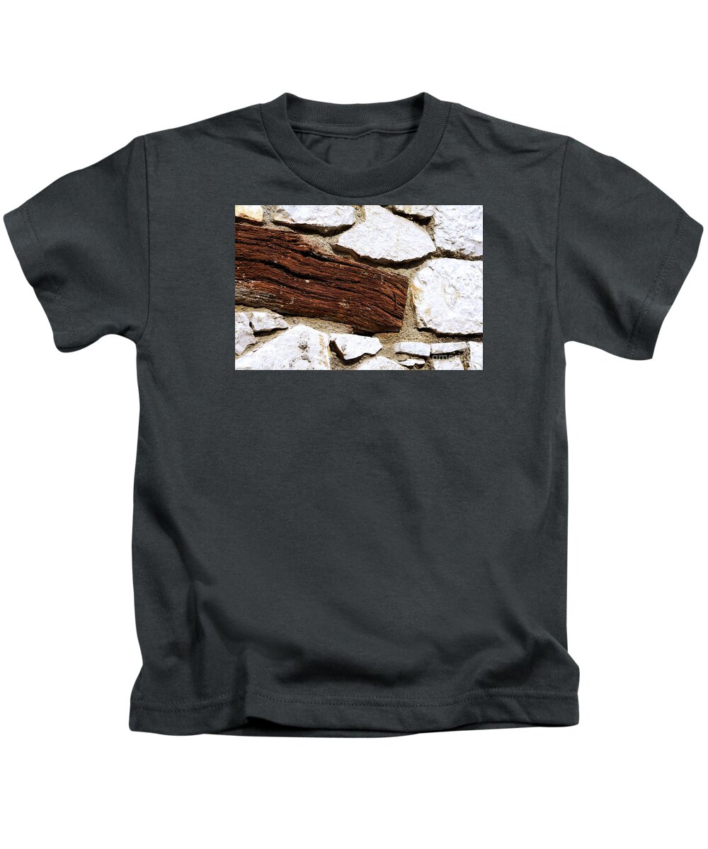 Constriction Kids T-Shirt featuring the digital art Constriction by Leo Symon