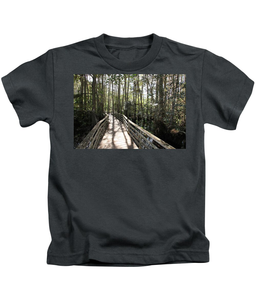 Corkscrew Swamp Sanctuary Kids T-Shirt featuring the photograph Corkscrew Swamp 697 by Michael Fryd