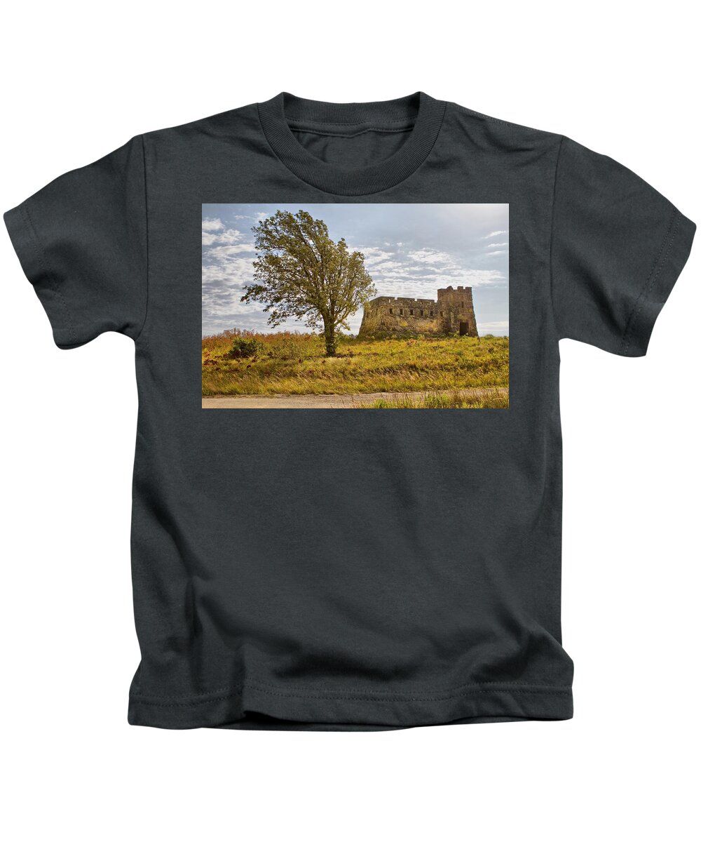 Coronado Hights Kids T-Shirt featuring the photograph Coronado Hights Lookout by Betty Pauwels