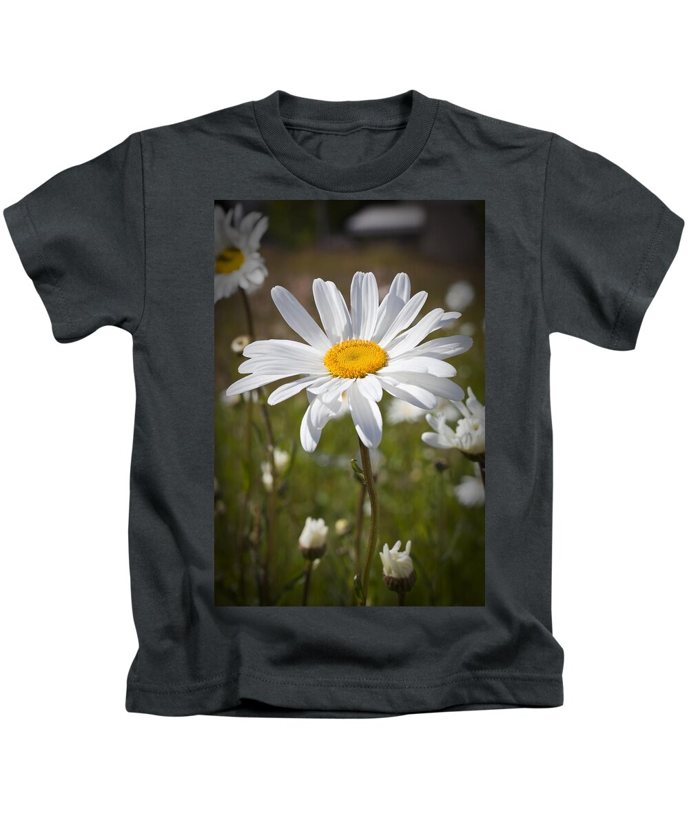 Daisy Kids T-Shirt featuring the photograph Daisy 1 by Kelley King