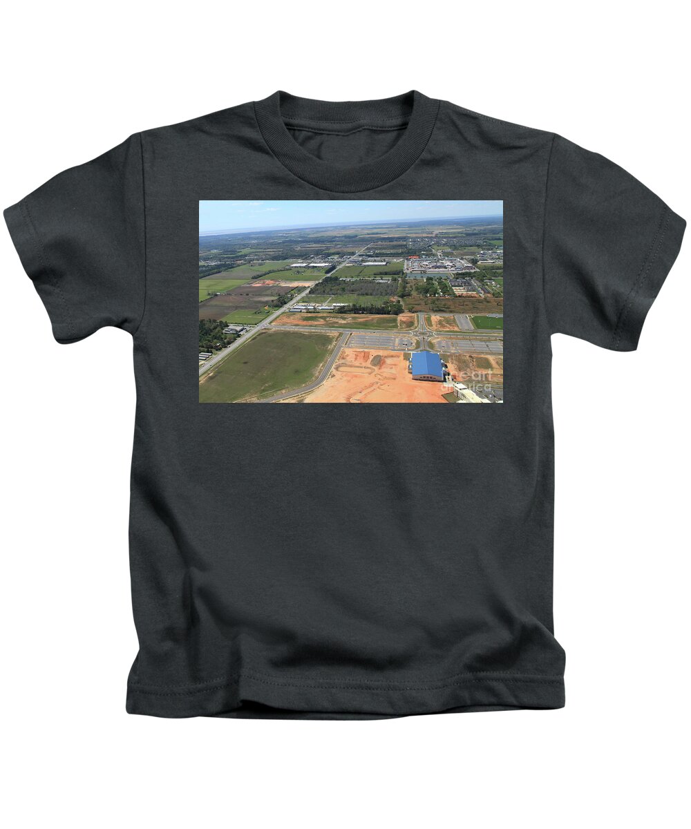  Kids T-Shirt featuring the photograph Dunn 7783 by Gulf Coast Aerials -