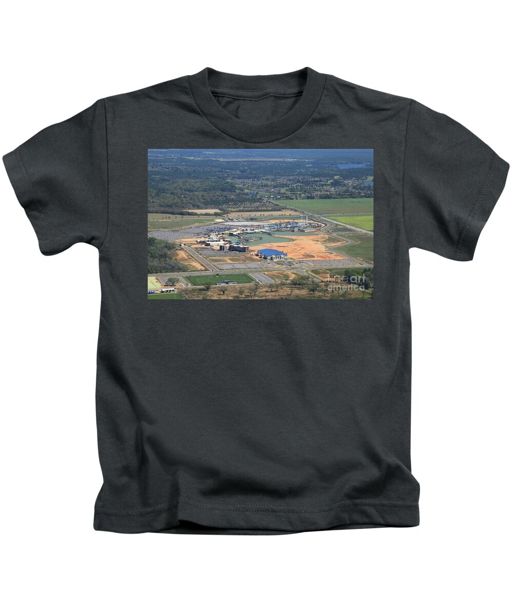  Kids T-Shirt featuring the photograph Dunn 7831 by Gulf Coast Aerials -