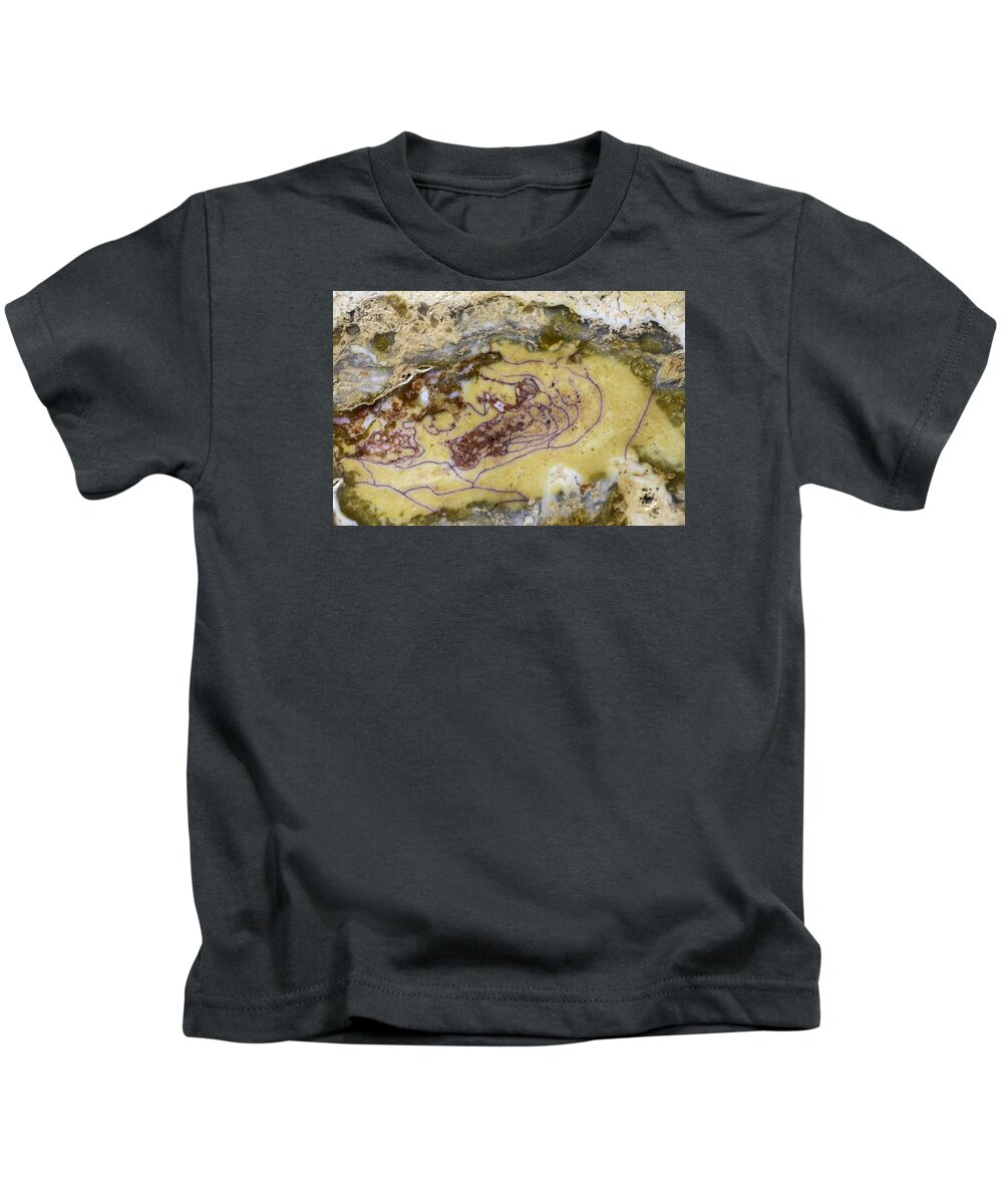 Macro Kids T-Shirt featuring the photograph Earth Portrait 007 by David Waldrop