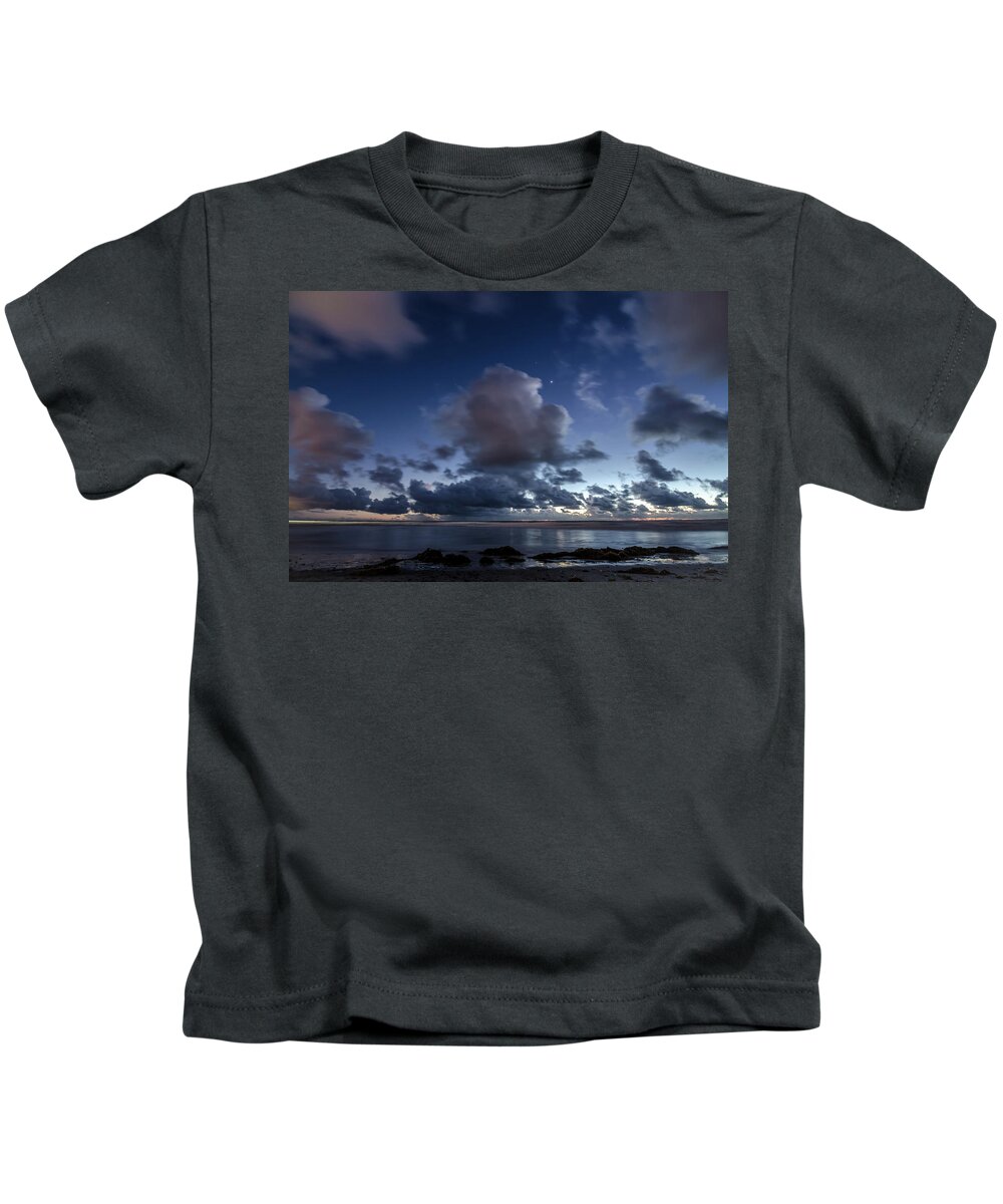 Clouds Kids T-Shirt featuring the photograph Endless Horizons by Margaret Pitcher
