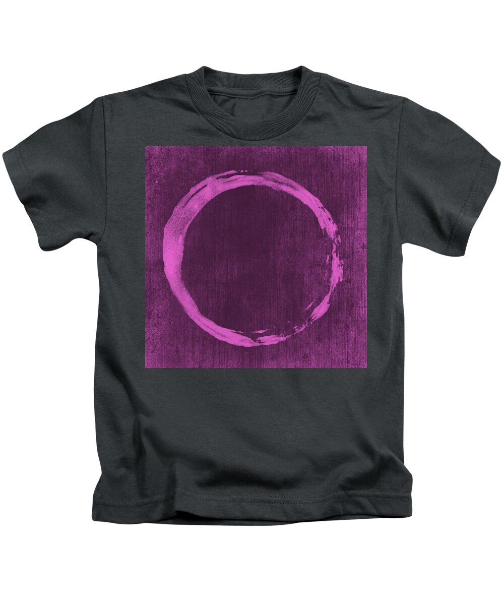 Enso Kids T-Shirt featuring the painting Enso 4 by Julie Niemela