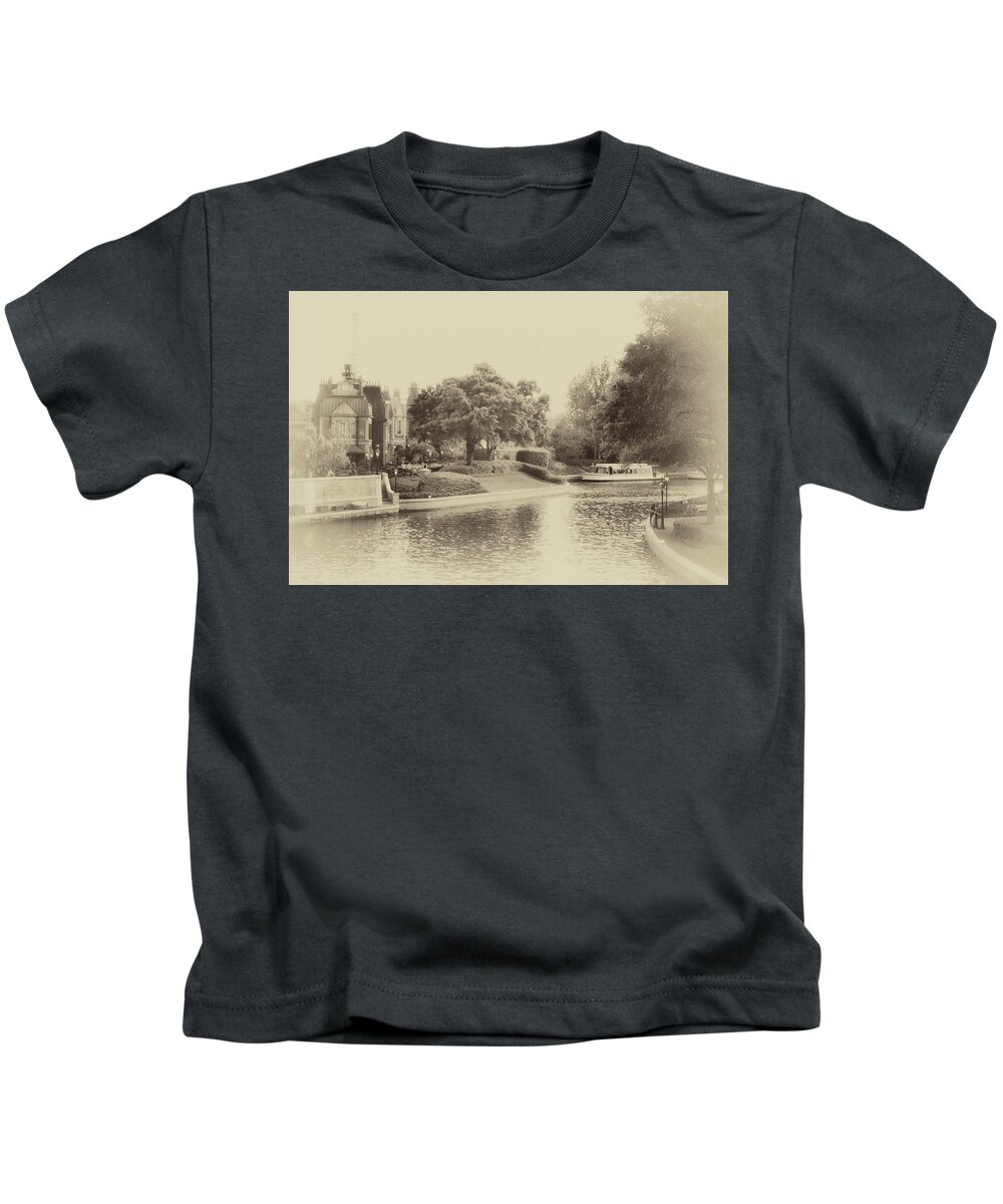 Castle Kids T-Shirt featuring the photograph Epcot International Gateway WDW in Heirloom MP by Thomas Woolworth