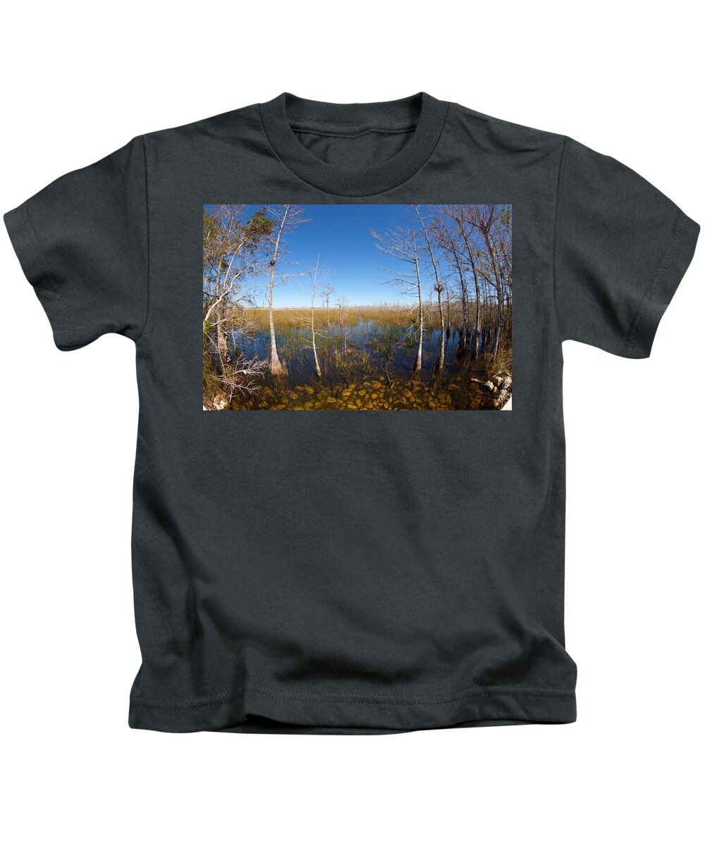 Everglades National Park Kids T-Shirt featuring the photograph Everglades 85 by Michael Fryd