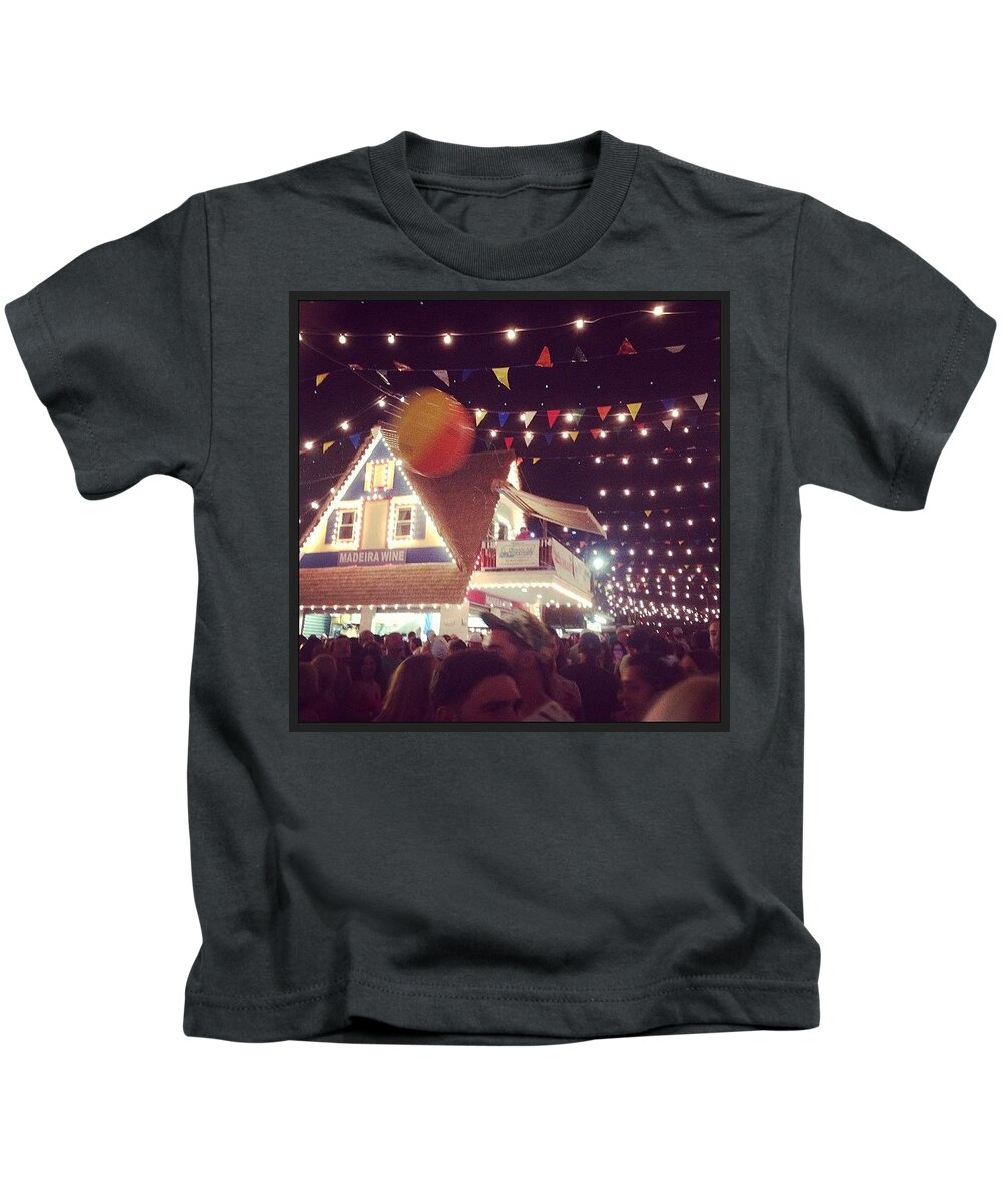 New Bedford Kids T-Shirt featuring the photograph Feasta by Kate Arsenault 