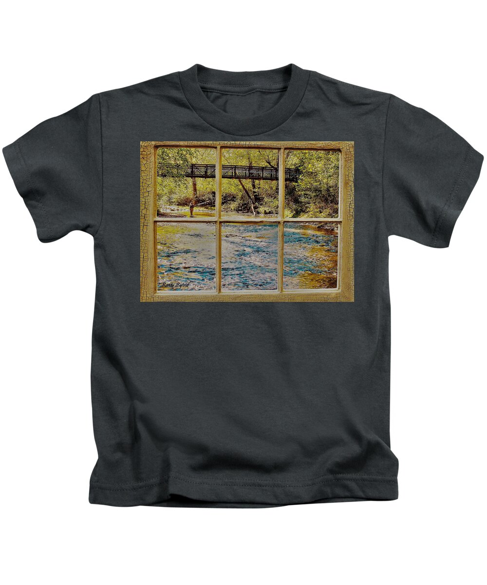 Fishing Kids T-Shirt featuring the photograph Fishing by Randy Sylvia