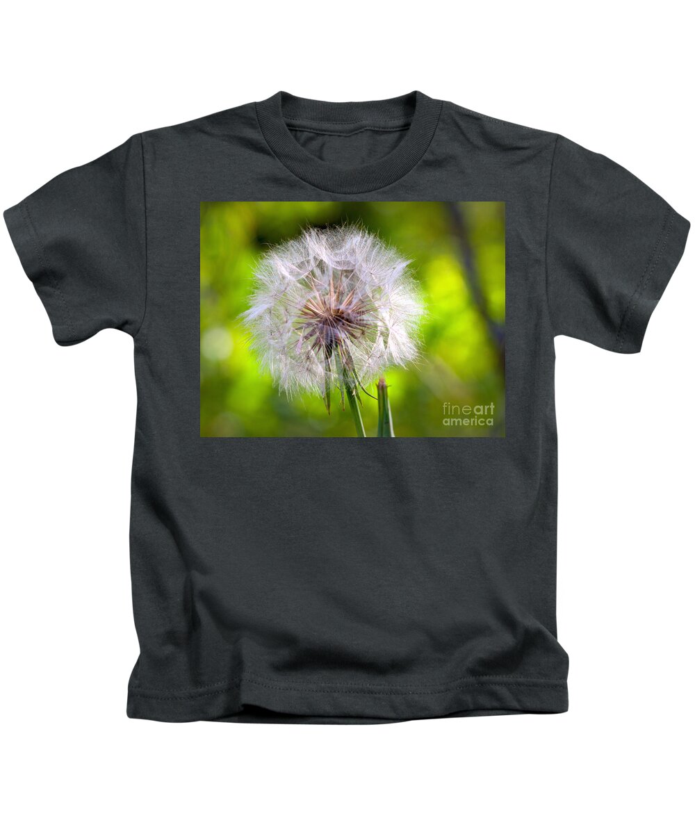Agriculture Kids T-Shirt featuring the photograph Fluffy by Roger Monahan