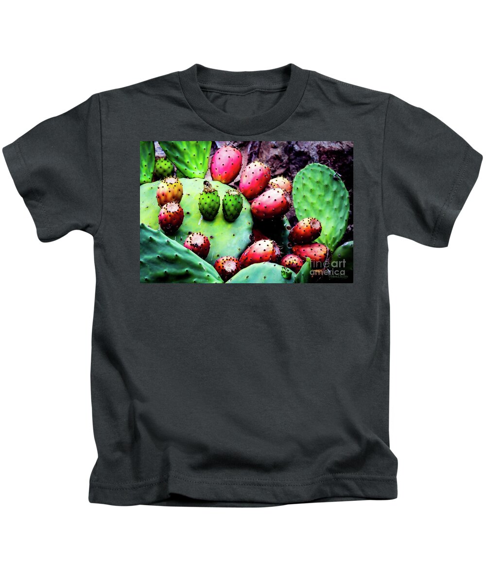 Cactus Kids T-Shirt featuring the photograph Forbidden Fruit by Adam Morsa