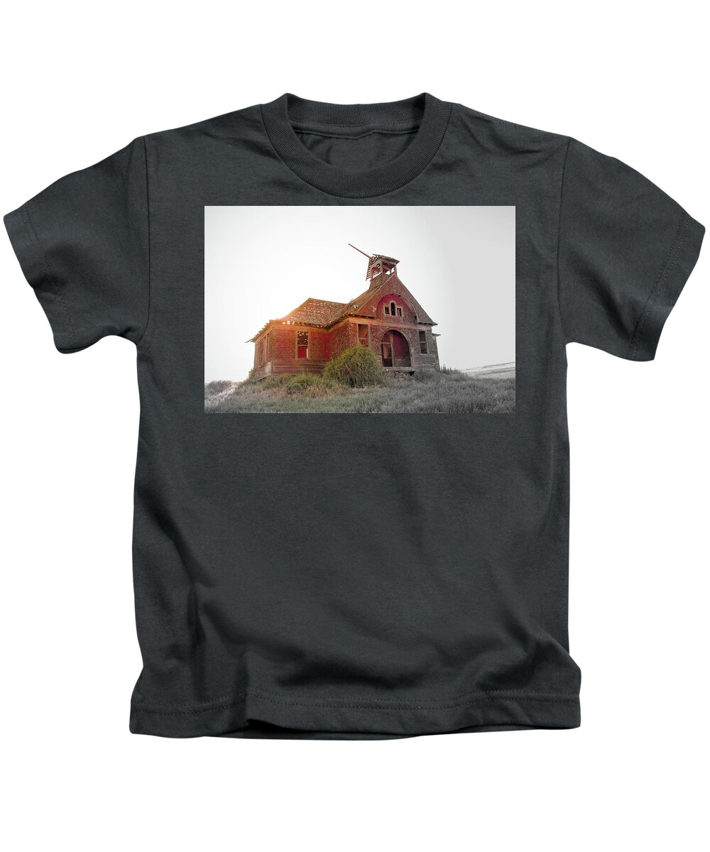 Old Kids T-Shirt featuring the photograph Forgoten by Troy Stapek
